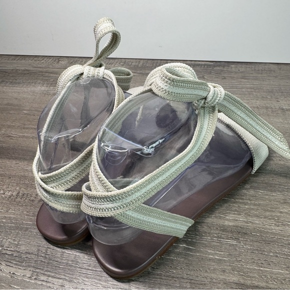 Rothy’s wrap sandals sandcastle women’s size 6.5 EUC - Picture 6 of 13